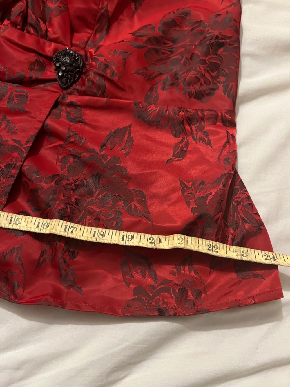 Sleeveless floral top - Picture 8 of 11